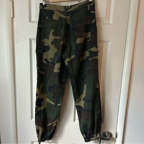 Lovers and Friends Green Camo Jogger Pants size 28 - Picture 6 of 8